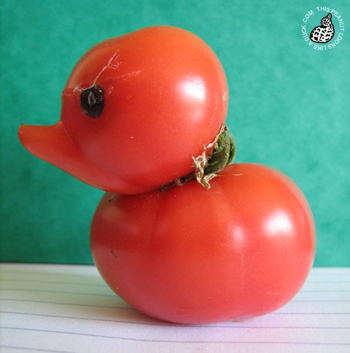  Quack Wp-Content Uploads 2007 12 Tomato-Duck