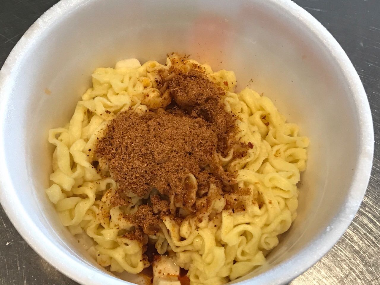 サッポロ一番 汁なし 四川風麻婆麺 スープ