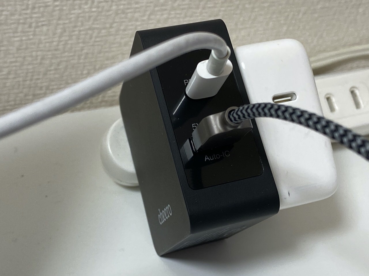 【cheero】「2 Port PD Charger 57W」7