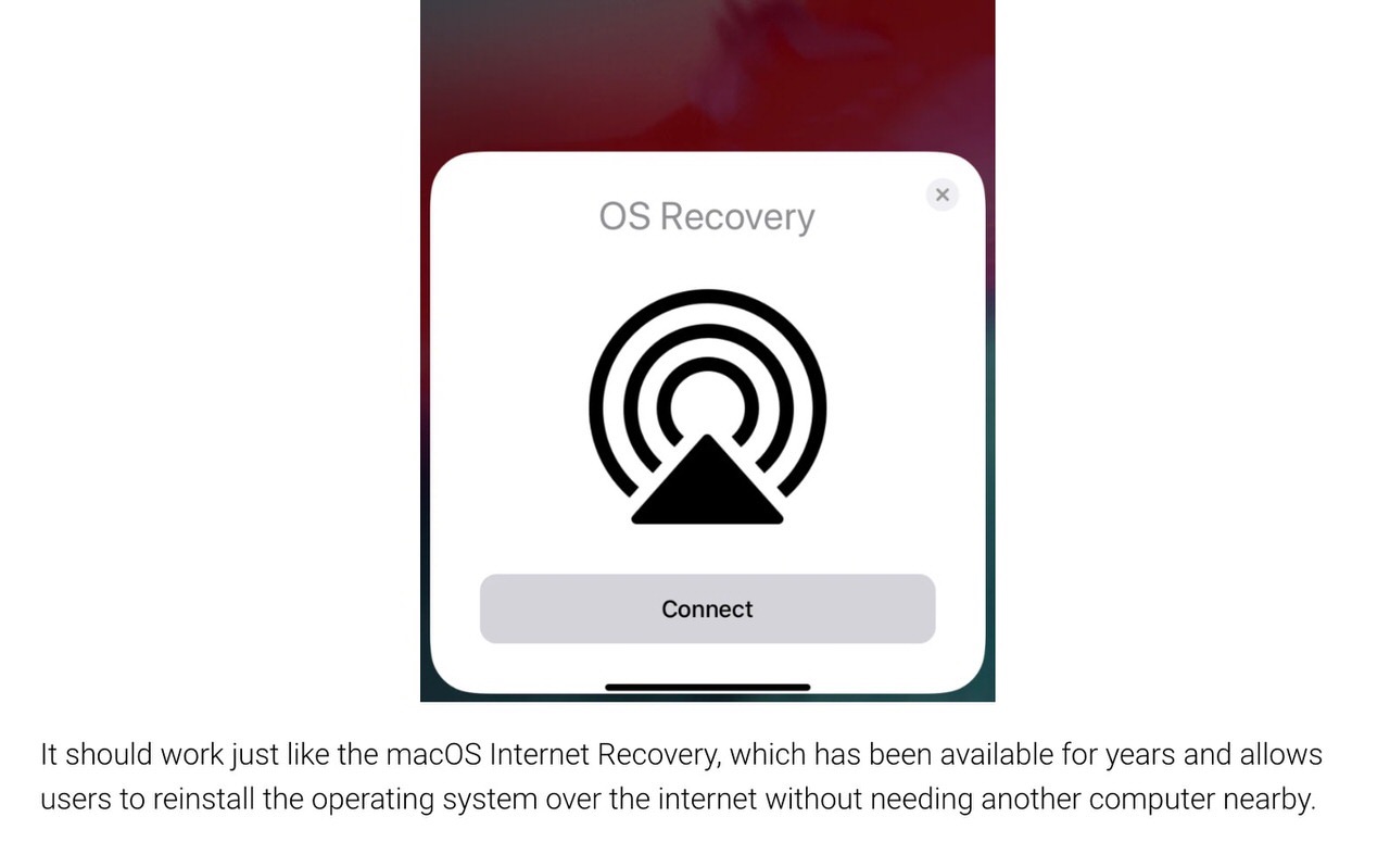 Appleが「iOS 13.4」でiOSデバイスをインターネット経由で復元する機能を搭載か