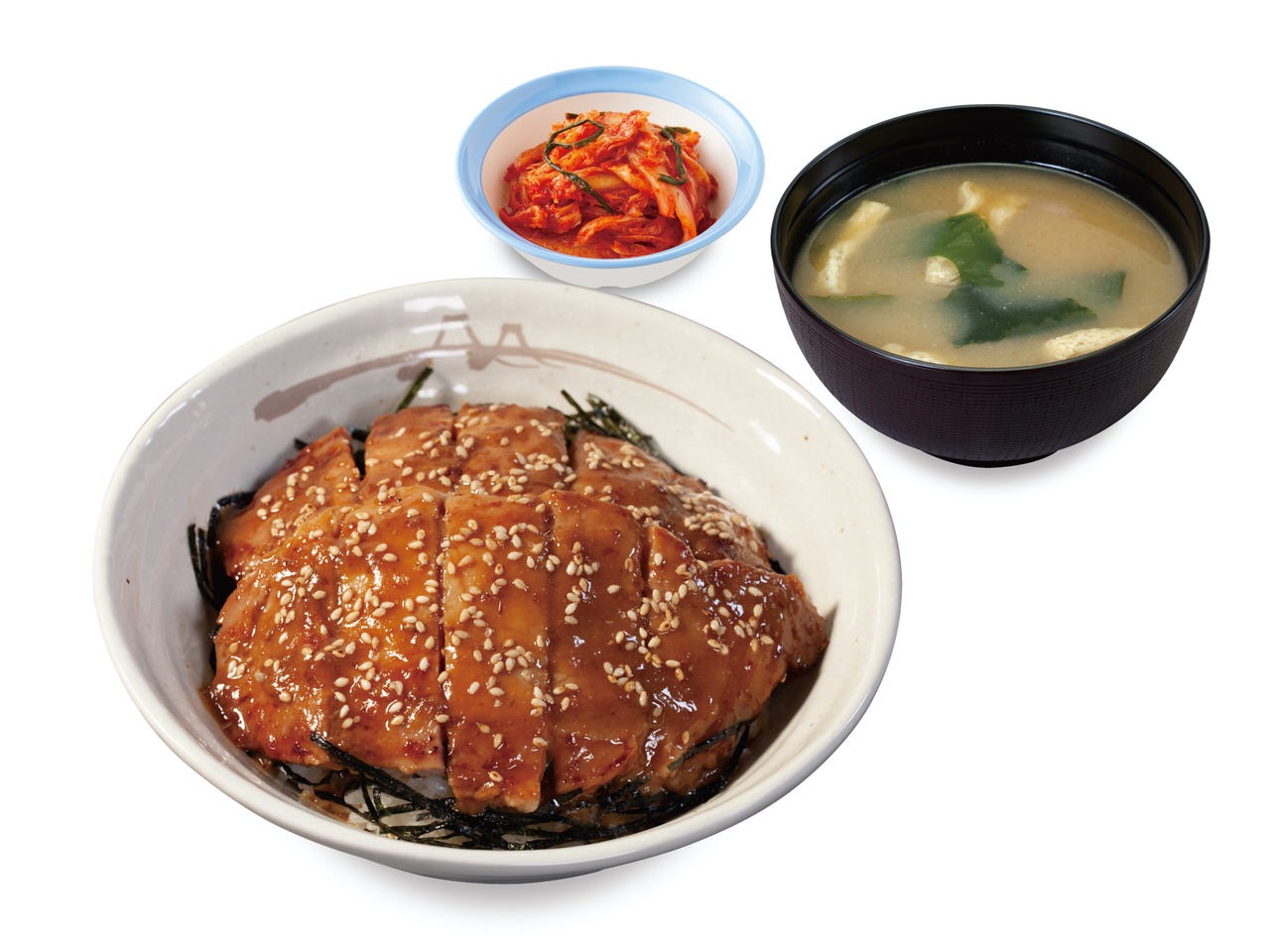【松屋】特製味噌ダレに漬け込んだ豚ロース2枚のせ「味噌漬けトンテキ丼」9月8日より発売開始