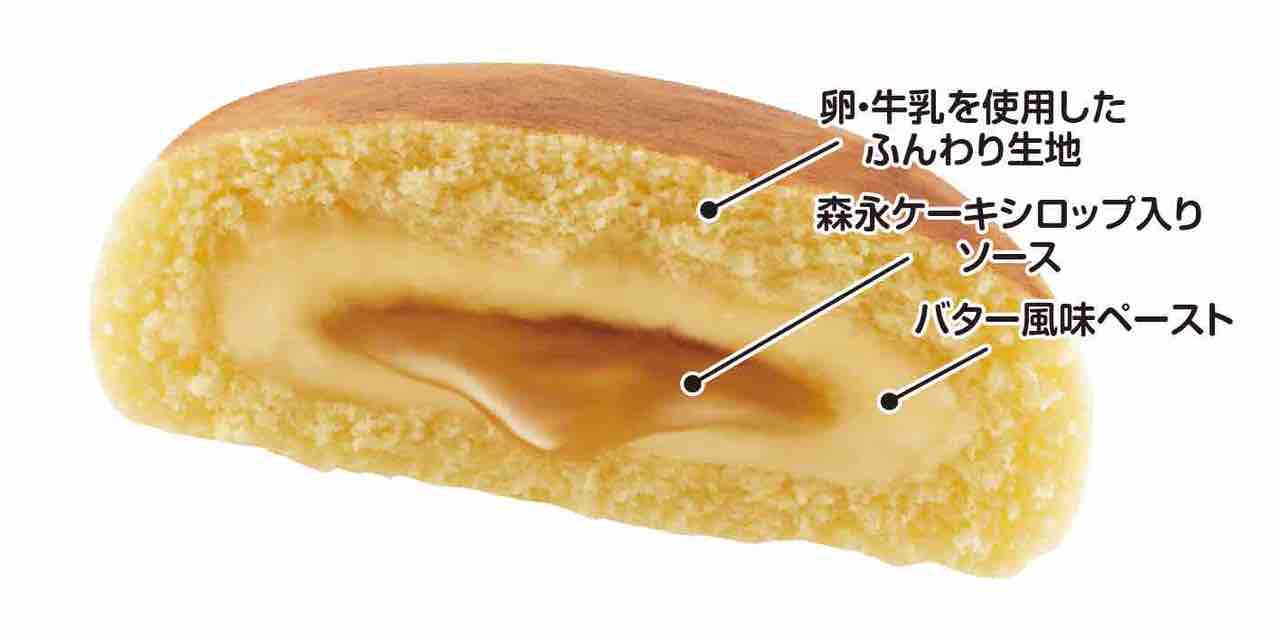 井村屋 × 森永製菓のホットケーキな中華まん「ホットケーキまん」9月25日より発売開始