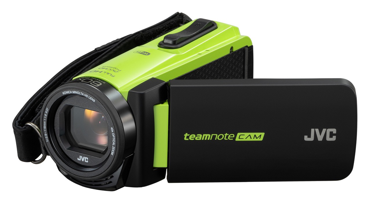リモートレビューやシーンのタグ付けなどスポーツ選手の上達をサポートする機能を搭載したビデオカメラ「teamnote CAM（GY-TC100）」2020年10月下旬に発売