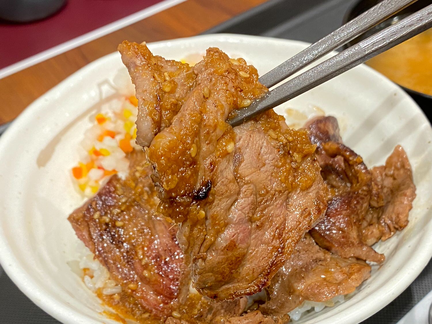 Matsuya beef steak don 07005