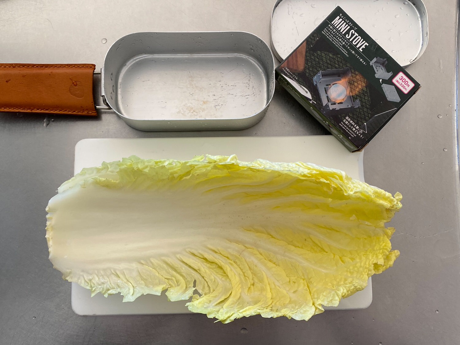 【メスティン】豚肉と白菜のミルフィーユ鍋 21001