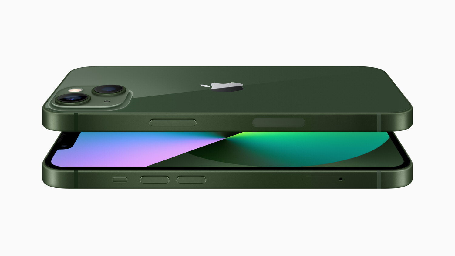 Apple iPhone13 green double infinity 220308